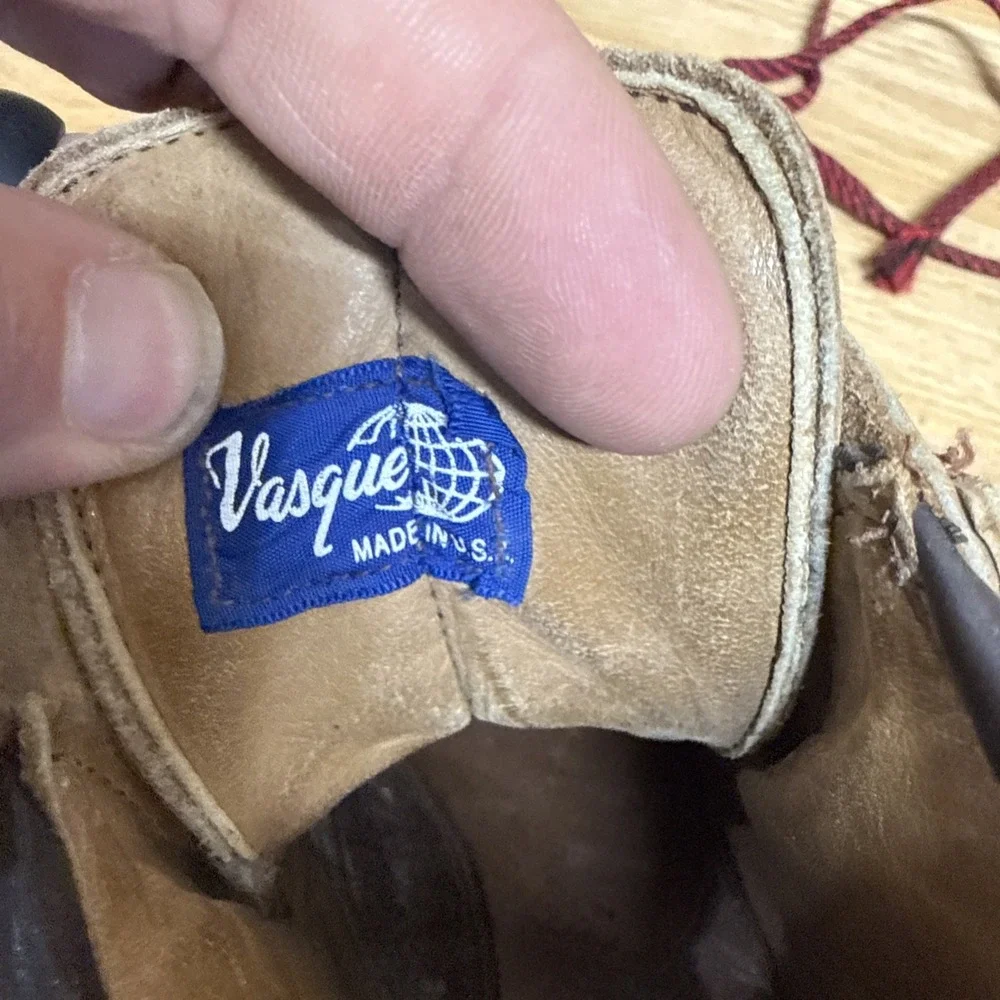 Vasque Leather Suede Hiking‎ Mountaineering Boots Men's 5N  Made in USA